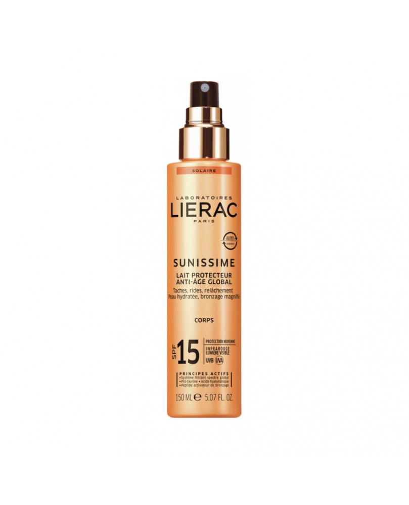LIERAC SUNISSIME LECHE CUERPO SPF 15